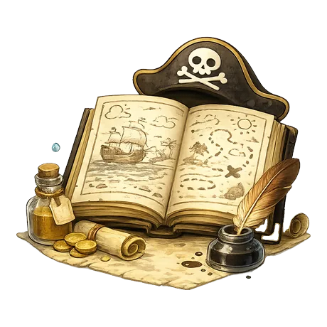 Livre d'histoires de pirates